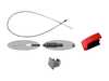ES#2765783 - 1248800320KT1 - Hood Release Kit  - Includes Everything Needed to refresh the hood release handle and cables - Assembled By ECS - Mercedes Benz