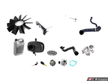 ES#2594560 - 11510393336KT1 - Cooling System Refresh Kit - Level 2 Manual Trans - A more advanced cooling refresh kit - with OEM components - Genuine BMW - BMW
