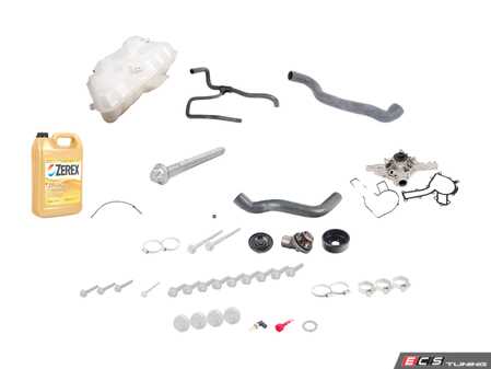 ES#2765335 - 1635000003KT3 - Cooling System Refresh Kit - Level 2 - Advanced cooling system refresh kit, does not include belt and pulleys - with aftermarket and OEM components - Assembled By ECS - Mercedes Benz