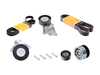 ES#2792687 - 1139970292KT3 - Accessory Belt Kit - Includes accessory belt, supercharger belt, belt tensioner assemblies and idler pulleys - Assembled By ECS - Mercedes Benz