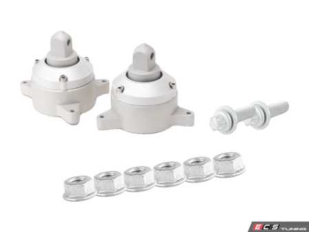 ES#4810727 - 22116860465KT3 - Performance Engine Mount Replacement Kit - Featuring Black Forest Industries Stage 1 Billet Aluminum Engine Mount Kit & installation hardware! - Assembled By ECS - BMW