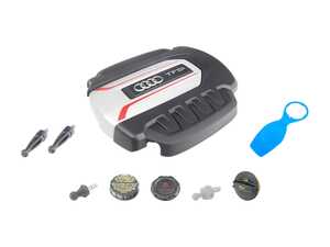 ES#3669078 - 06k103925eKT1 - Engine Bay Refresh Kit  - Restore some of your engine bays luster with this Genuine Kit! - Genuine Volkswagen Audi - Audi