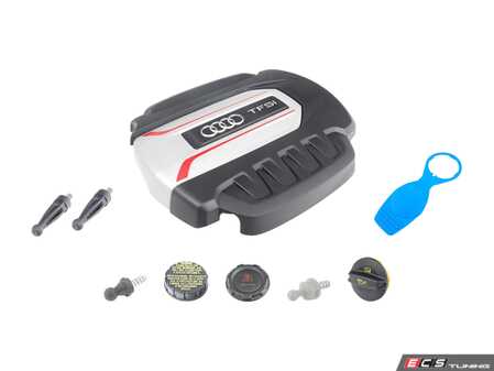 ES#3669078 - 06k103925eKT1 - Engine Bay Refresh Kit  - Restore some of your engine bays luster with this Genuine Kit! - Genuine Volkswagen Audi - Audi