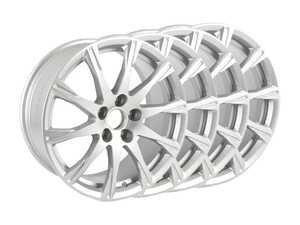 ES#3183798 - 8w0601025cKT - 17" 10-Spoke Alloy Wheel - Set Of 4  - 17x7.5", et38, 5x112, 66.56mm cb, Diamond Silver - Genuine Volkswagen Audi - Audi