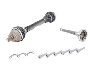 ES#3136886 - 5k0407452bx1ktKT - Remanufactured Driveshaft - With Flange Shaft - Right - Price includes $200 refundable core charge - Genuine Volkswagen Audi - Audi