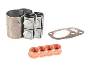 ES#2594033 - 18307560777KT - Center Exhaust Section Installation Kit - Includes mounting hardware and gaskets  - Genuine BMW - BMW
