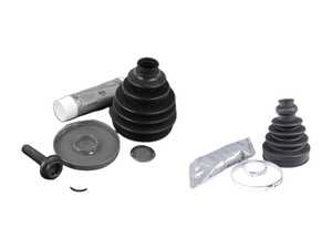 ES#2762463 - 8E0498203Dkt - front CV Joint Refresh Kits - Complete refresh kit including hardware, boots, clamps, and grease - Assembled By ECS - Audi