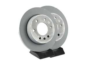 ES#5376093 - 910423210007KT - Rear Brake Rotors - Pair (298x18) - Does not include rotor secure screws - Genuine Mercedes Benz - Mercedes Benz