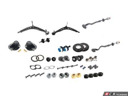 ES#2661258 - 311222284612KT6 - Front And Rear Suspension Refresh Kit - Level 3 - Complete front and rear suspension rebuild kit - Assembled By ECS - BMW