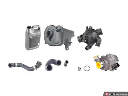 ES#3659096 - 115175869253KT - Cooling System Refresh Kit - Everything you need to service your cooling system - with high quality aftermarket components - Assembled By ECS - BMW