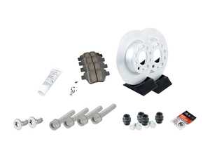 ES#2807104 - 1K0615301TSK - Genuine Rear Brake Service Kit (272x10) - Featuring Genuine service parts - Genuine Volkswagen Audi - Volkswagen