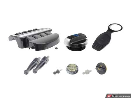 ES#3669085 - 06k103925ekt2KT - Engine Bay Refresh Kit  - Restore some of your engine bays luster with this kit assembled by ECS Tuning! - Assembled By ECS - Audi