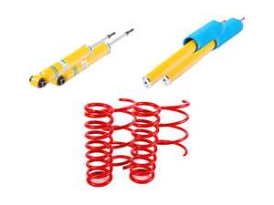 ES#3647793 - e31cupkitKT - Cup Kit - H&R OE Sport Springs With Bilstein Sport Shocks - Perfect combination of handling & ride quality - Assembled By ECS - BMW
