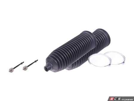 ES#3663535 - 2303380015KT2 - W211 E55 Inner Tie Rod Kit - Includes Inner Tie Rods, Boots, and clamps to fully restore your E55 back to way it came from the factory - Assembled By ECS - Mercedes Benz