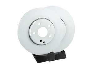 ES#2695943 - 2114211212KT5 -     Front Brake Rotors - Pair - Does not include new rotor securing screws - Zimmermann - Mercedes Benz