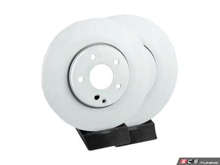 ES#2695943 - 2114211212KT5 -     Front Brake Rotors - Pair - Does not include new rotor securing screws - Zimmermann - Mercedes Benz