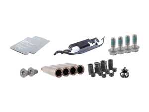 ES#2593032 - 34111154979KT - Rear Pad And Rotor Installation Kit - Includes everything to install new rear brakes including guide bolts and bushings  - Genuine BMW - BMW