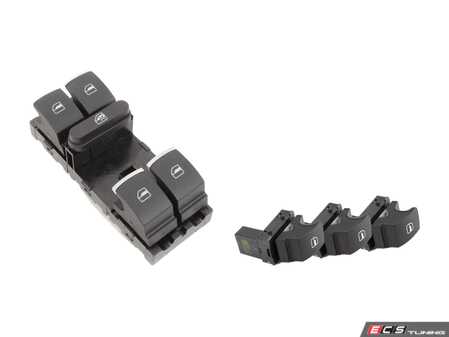 ES#2952120 - 5k4959857KT -  Window Switch Kit - Set of window switches for all four doors - Genuine Volkswagen Audi - Volkswagen