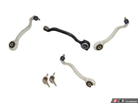 ES#4662454 - 2123302911KT1 - Front Control Arm Kit - Featuring Comprehensive Hamburg-Technic Front Control Arm Kit - Assembled By ECS - Mercedes Benz