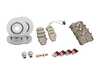 ES#3184315 - 8E0615301ADKT60 - Front & Rear Brake Service Kit - Featuring Zimmerman rotors and ECS DD23 Daily Driver ceramic brake pads - Assembled By ECS - Audi