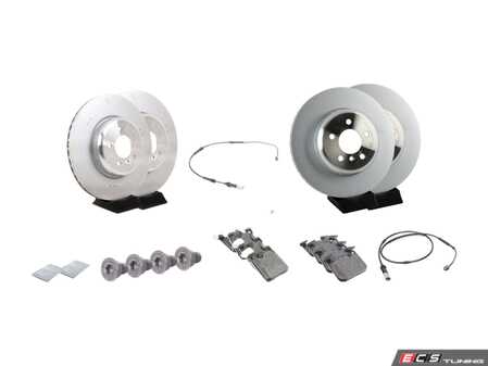 ES#4779929 - 34116865460KT - Front & Rear Brake Service Kit - Complete brake service utilizing genuine components - for owners seeking the dealership service experience - Genuine BMW - BMW
