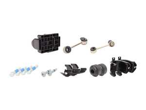 ES#2772079 - 2103230440KT01 - Front Sway Bar Installation Kit - Includes new bushings, brackets, hardware, shims and end links - Genuine Mercedes Benz - Mercedes Benz