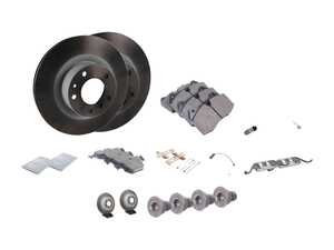 ES#4814059 - 34111163923KT2 - Front & Rear Brake Service Kit - Everything you need to overhaul your front and rear braking system. - Genuine BMW - BMW