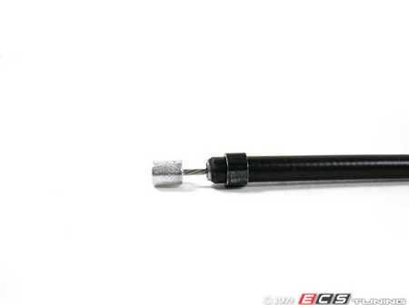 ES#91741 - 51237197474 - Hood Release Cable - Under hood cable that connects to interior hood release - Genuine BMW - BMW