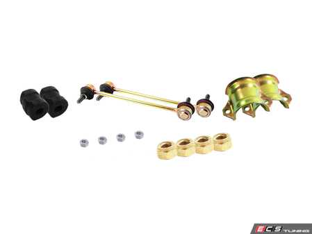 ES#2695844 - 31351090300KT - Front Sway Bar Installation Kit - Everything you need to install a new OE front sway bar including end links - Genuine BMW - BMW