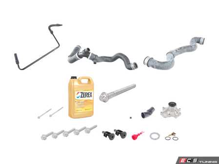 ES#2763044 - 2712000401KT3 - Cooling System Refresh Kit - Level 1 - An entry level cooling system refresh kit, does not include expansion tank - with aftermarket and OEM components - Assembled By ECS - Mercedes Benz