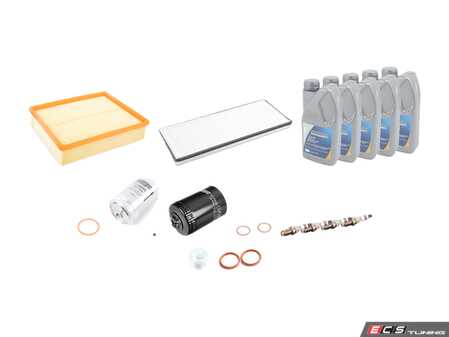 ES#2678516 - 059103193KT2 -  40k Service Kit - Large Size Oil Filter - Everything you need to perform the recommended 40k mile service - Assembled By ECS - Audi