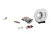 ES#2762509 - 0054204220KT1 - Rear Brake Service Kit  - Featuring ECS V5 Rotors And Akebono-Euro Ceramic Pads - Assembled By ECS - Mercedes Benz