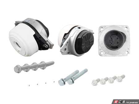 ES#4666857 - 1662405817KT - Engine & Trans Mount Service Kit - Featuring Genuine Mercedes-Benz Engine & Transmission Mounts With Hardware! - Genuine Mercedes Benz - Mercedes Benz