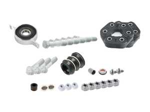 ES#4690032 - 26117511454KT2 - Driveshaft Overhaul Kit - With Giubo and CSB - Includes giubos, center support bearing and all necessary hardware for installation - Assembled By ECS - BMW