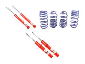 ES#4698705 - 82451407KT - Special Active Front And Rear Struts With H&R Sport Springs - Average lowering of .80"- 1.6" front and rear - Assembled By ECS - Audi