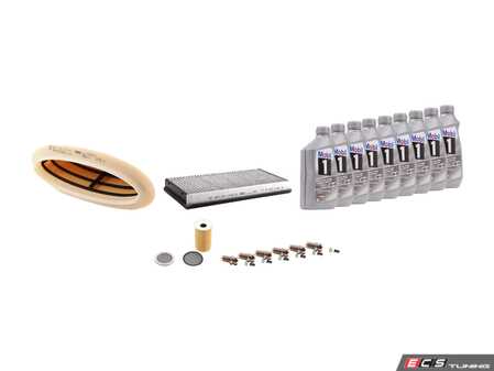 ES#2580299 - 99757121901KT24 - Major Maintenance Kit - Everything you need to complete your scheduled major maintenance - Genuine Porsche - Porsche