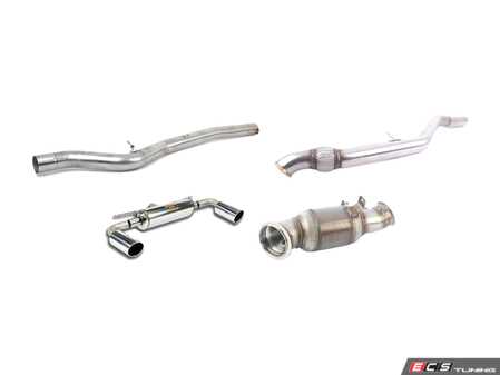 ES#3699218 - 988612KT2 - Supersprint Exhaust System - full system  - 100% handcrafted in Italy. Stainless steel construction. Legendary sound! - Supersprint - BMW