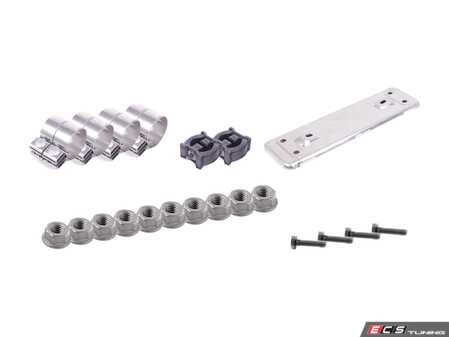 ES#2739338 - 18107835960KT - Center Exhaust Section Installation Kit - Everything you need to mount a new center exhaust section.  - Genuine BMW - BMW