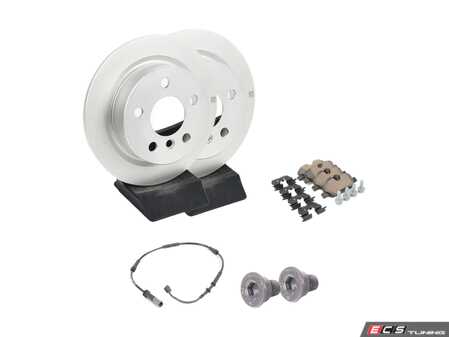 ES#4265967 - 34116866297KT5 - Rear Brake Service Kit - All you need to replace your brake pads and rotors - Genuine MINI - MINI
