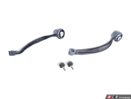 ES#5396788 - E90XCAKT - Front Control Arm Kit - Basic - Includes brand new Meyle front tension struts, ball joints, and Lemforder wishbone control arms - Meyle - BMW