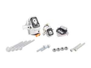 ES#2762514 - 8R0199381QKT - Drivetrain Mount Kit - Reduce excessive vibrations with new engine & transmission mounts with related hardware - Genuine Volkswagen Audi - Audi