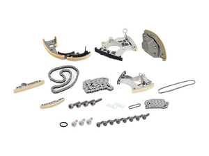 ES#3662280 - 079109507kt3KT - Timing Chain Kit - Ultimate  - Includes new tensioners, guide rails, chains, & securing hardware to service your timing chain - Assembled By ECS - Audi