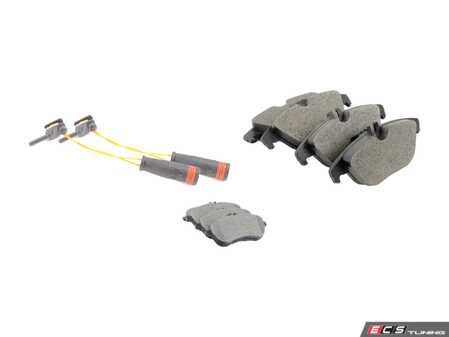 ES#2763722 - 0054201220KT5 - Front & Rear Brake Pad Kit - Featuring Meyle Pads - Assembled By ECS - Mercedes Benz