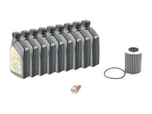 ES#4069264 - E965PSVCKT - Premium Oil change kit - Includes Castrol TWS Edge Supercar oil, K&P reusable oil filter and Turner Motorsport titanium magnetic oil drain plug. - Assembled By ECS - BMW