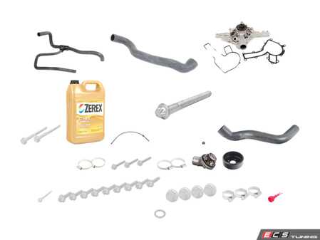 ES#2765341 - 1635000003KT5 - Cooling System Refresh Kit - Level 1 - An entry level cooling system refresh kit, does not include expansion tank - with aftermarket and OEM components - Assembled By ECS - Mercedes Benz