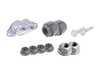 ES#3682383 - 4d0411327hktKT2 - Front Sway Bar Installation Kit  - Includes new bushings, brackets and hardware - Assembled By ECS - Audi
