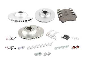 ES#2960063 - 7l0698269a5KT - Front & Rear Brake Service Kit (350x34/330x28)  - Everything you need to service your brakes in an afternoon - Genuine Volkswagen Audi - Volkswagen