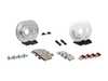 ES#2770976 - 004420022067KT8 - Front & Rear Brake Service Kit - Featuring ATE Rotors And Akebono-Euro Pads - Assembled By ECS - Mercedes Benz