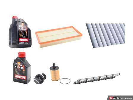 ES#2785117 - MK4VR624VPRKT1 - 40K Service Kit - With ECS Magnetic Drain Plug - Includes oil filter and Motul 5w-40 oil - Assembled By ECS - Volkswagen