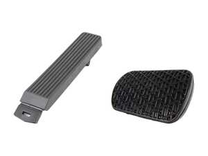 ES#2748008 - 1232910082KT - Pedal Pad Kit - Includes Accelerator, And Brake Pedal Pads - Genuine Mercedes Benz - Mercedes Benz